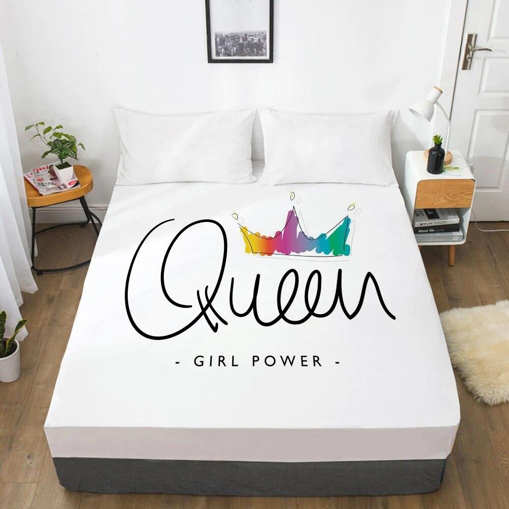 1 buc Cearșaf cu elastic Husă de saltea cu bandă elastică Cearșaf de pat 3D Lenjerie de pat 200x220 180x200 Cearșaf de pat Personalizați orice dimensiune design