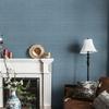 Blue Texture Straw PVC Wallpaper Peel And Stick Furniture Cabinet Stickers Bathroom Kitchen Waterproof Self-adhesive Decor