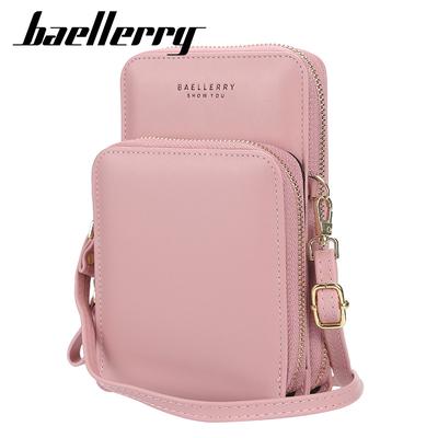 Damen Umhängetaschen Leder Mode Reißverschluss Umhängetasche Messenger Bag Damen Handytaschen Geldbörse
