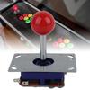 2-Wege, 4-Wege, 8-Wege Spiel-Joystick mit Griff, Joystick für Spiele mit starker Stahlwelle,    , Passt für Holz- und Metallplatten, Spielkonsole