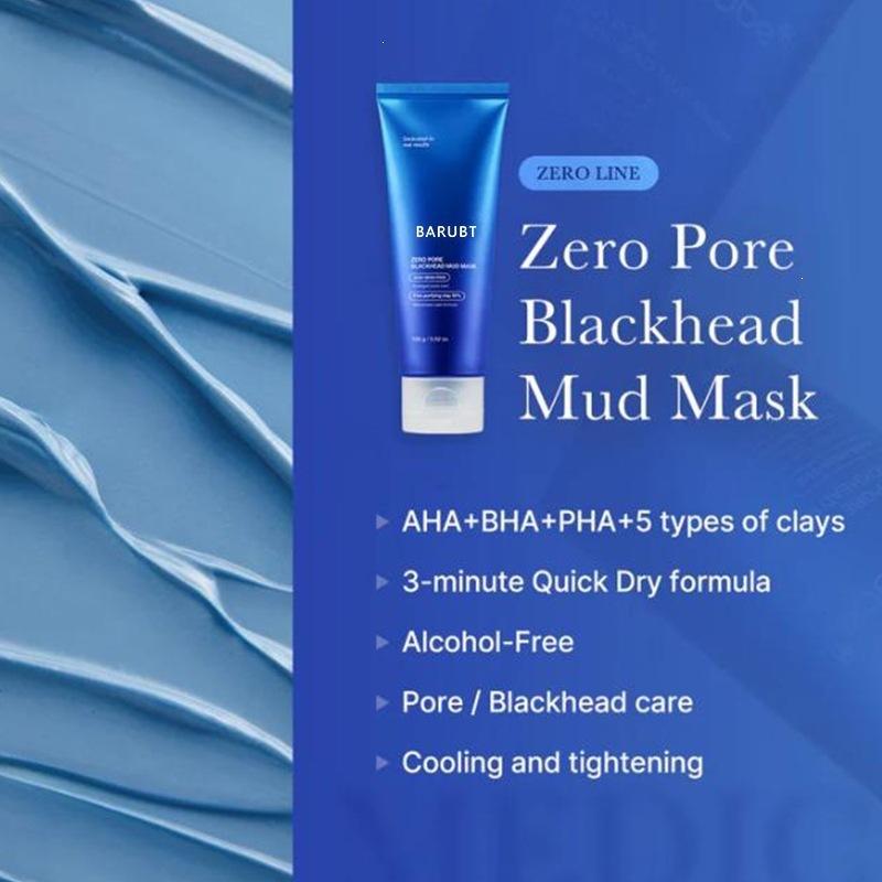 Pore Blackhead Mud Mask Deep Cleansing Oil Control Hydrating Facial Mask fo Removes Blackheads Shrinks Pores Natural Clay Mask