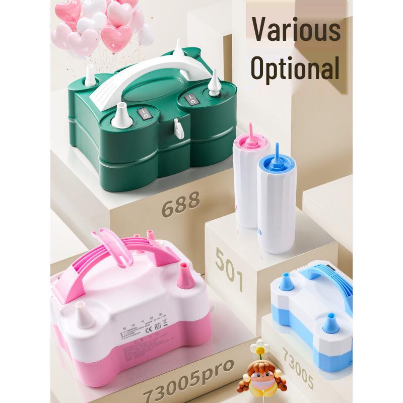 Automatic Electric Balloon Inflator Pump - Dual Mode: Manual & Electronic - Free Shipping
