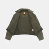 Timberland Women's Washed Canvas Jacket, Leaf Green, Size M, TB0A5VJ7A581