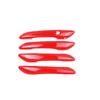 Exterior Side Door Handle Strip Trim 4* For Hyundai Elantra - Bright Red