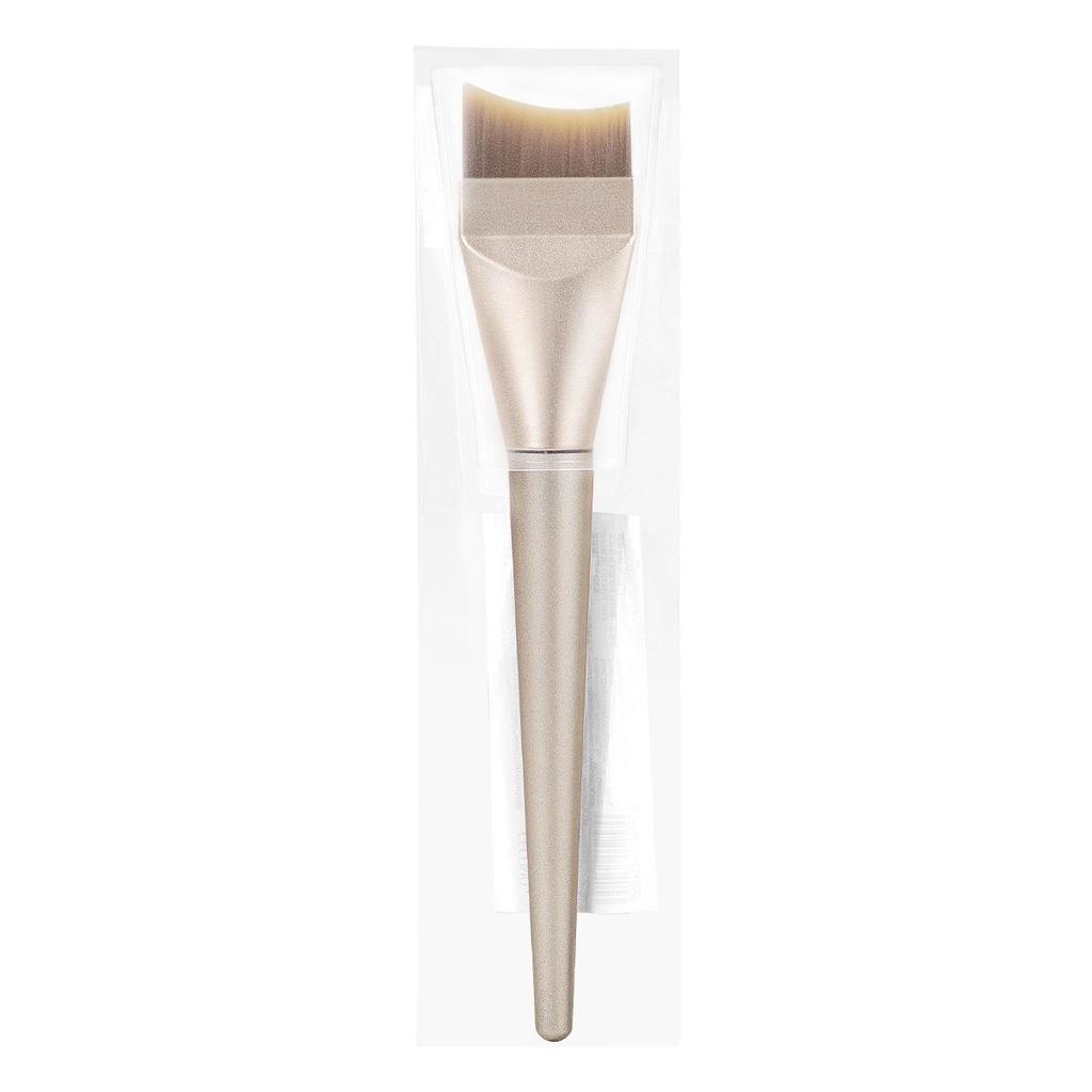 GECOMO Dual-Use Seamless Crescent Foundation & Fishtail Makeup Brush