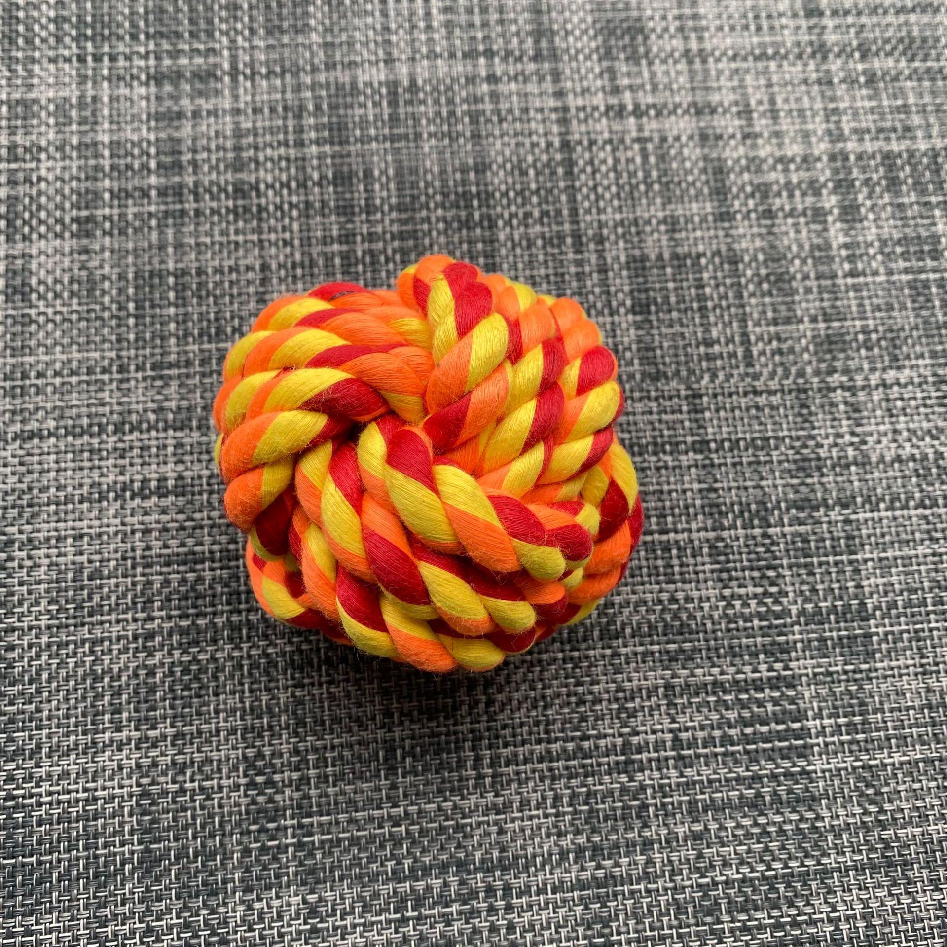 Chew Bite Resistant Pet Dog Rope Ball Toy