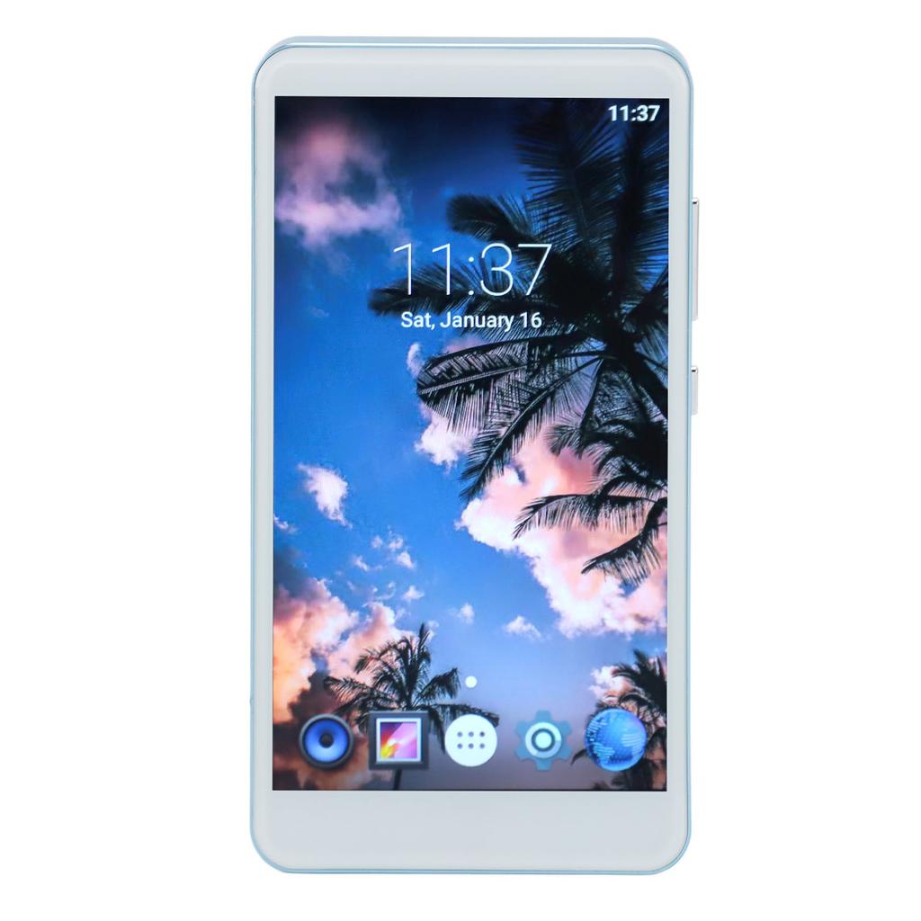 5.0 Inch HiFi MP4 Player Smart HD Noise Cancelling Bluetooth 5.0 8GB RAM 1920x1080 IPS Touch Screen Player for Songs