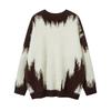 Unisex Oversized Cozy Knit Sweater With Faux Mink Texture Streetwear Style Winter Warm Pullover Youth