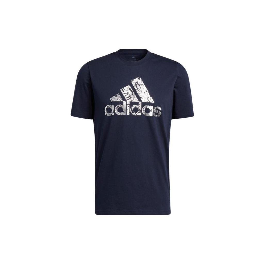 Adidas T Shirts Men's Legend Ink Crew Neck Moderate Straight Fit HK9159