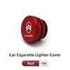 Alloy Car Cigarette Lighter Plug Cover Dustproof Button Cover For Citroen Jumper Celysee Cactus Picasso Aircross Saxo Grand UW1