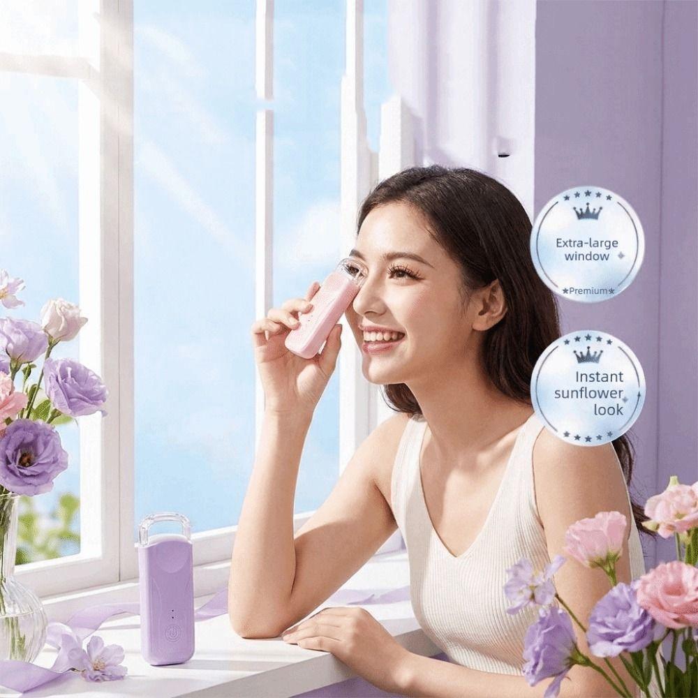 Fast Heating Electric Lash Curler USB Charging Lash Curling Tool For Daily Makeup