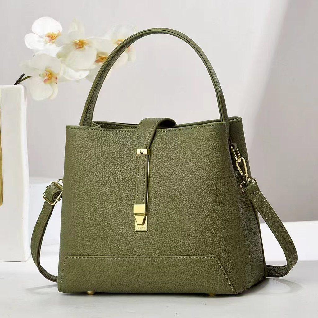 Fashion Womens Large Capacity Pu Handbag With Zipper Closure For Daily Use