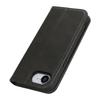 For iPhone 16e Case PU Leather Calf Textured Magnetic Closing Smart Phone Cover