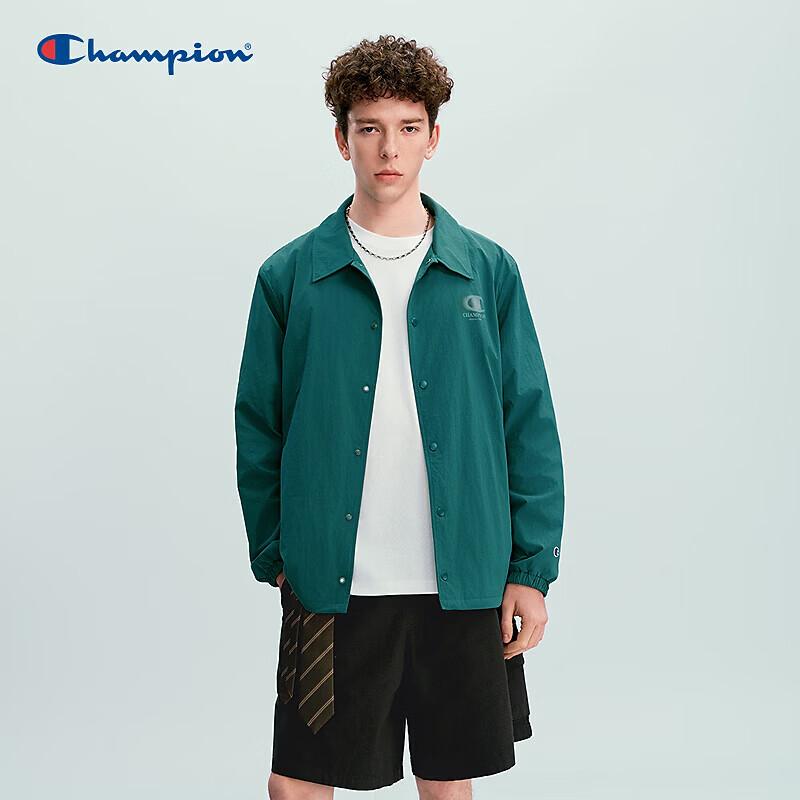 Champion Retro Button-Down Lapel Coach Jacket