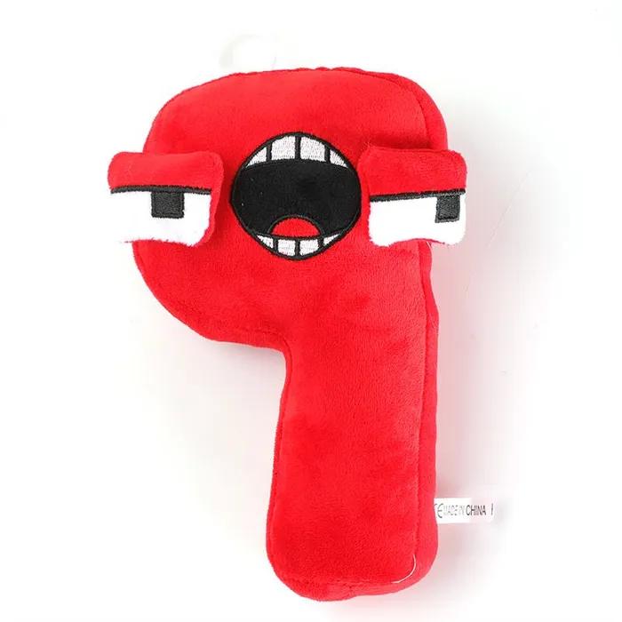 Conocimiento de los números Conocimiento del alfabeto Peluches 20cm Peluche