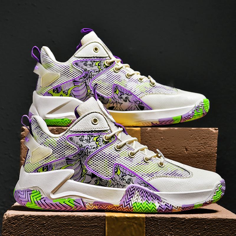 Pantofi de baschet originali pentru bărbați, în aer liber, încălțăminte atletică confortabilă, pantofi sport