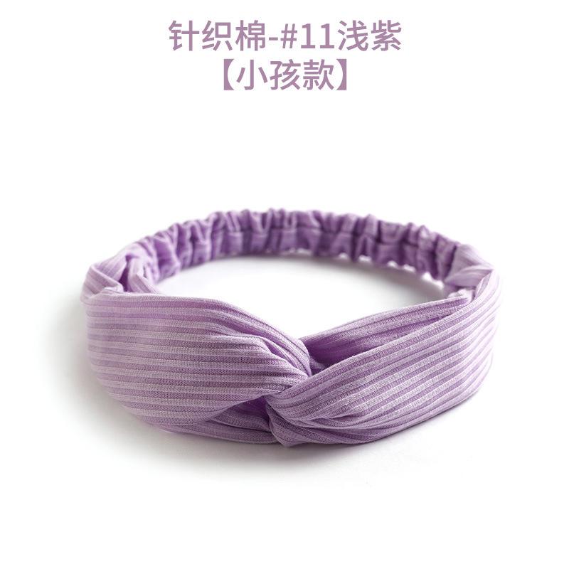 Elastic Crossed Headband Solid Color Knitted Cotton Suede Headband Ladies Hair Accessories Hair Band Headgear