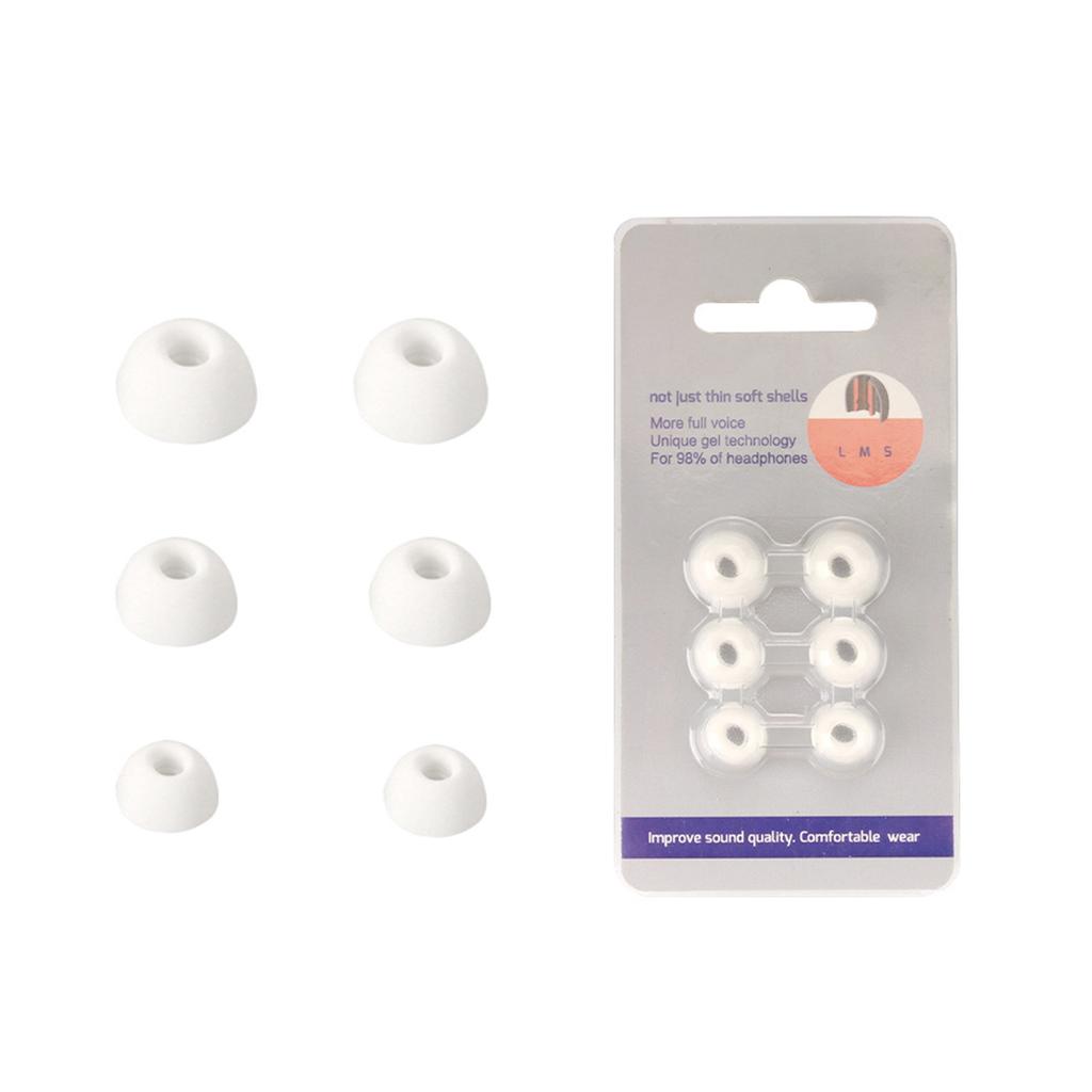 General Silicone Ear Tip set Comfortable Earbud Tip Enhances listen with Silicone Ear Tip for Earbud Ear(a)