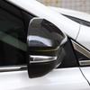 For Toyota Harrier 2014- Car Rearview Mirror Cover Trim, Black Carbon Fibre Side Turn Signal Mirror Covers 2015 2016 2017