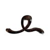Koreanischer Eleganter Kürbisbogen Polka Dot Haarspange - Groß, Cremige Texturierte Hochsteckfrisur-Accessoire