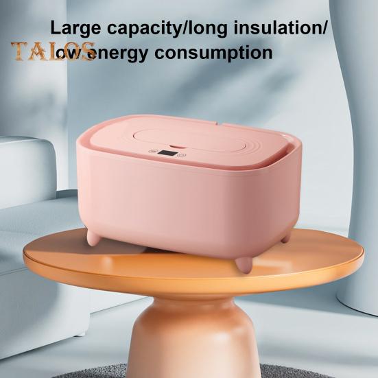 Baby Wipe Warmer Box Temperature Adjustable Digital Display Large Capacity Home Travel USB Babies Wet Tissue Dispenser Heater