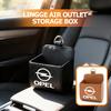For Opel Car Phone Holder Mount Air Vent Hanging Storage Box Accessories ADAM ASTRA J K CORSA E INSIGNIA MOKKA VIVA Meriva