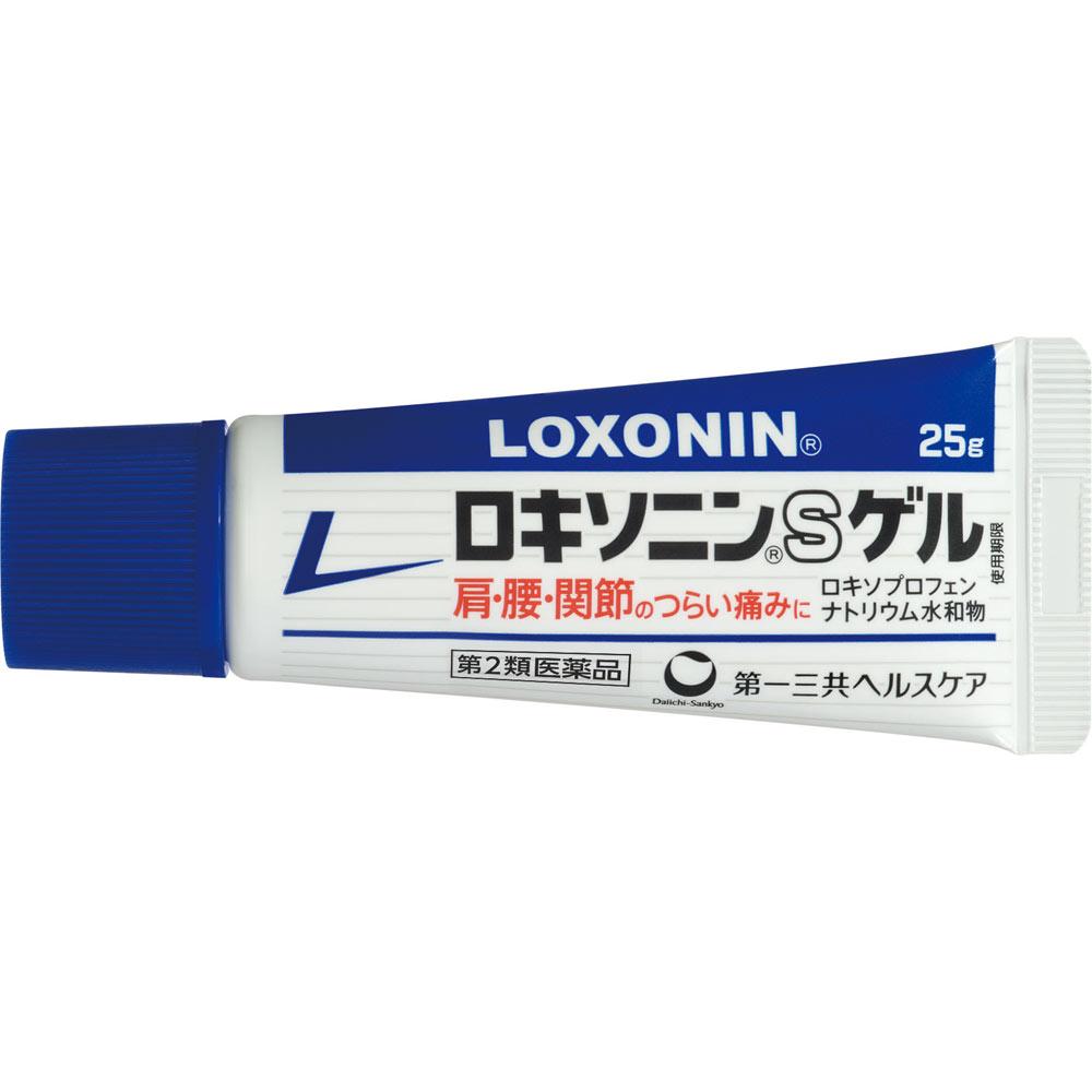 Daiichi Sankyo Healthcare Loxonin S Gel 25g Cream gel Topical agents Indications: Lower back pain, shoulder pain associated with stiff shoulders, join