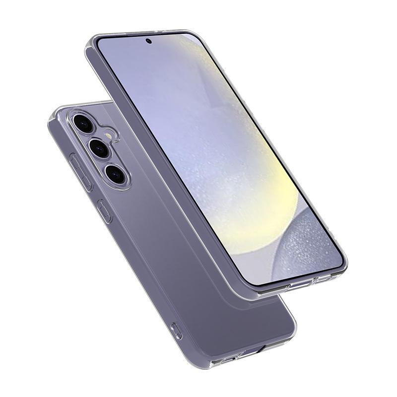 Applicable to Galaxy S26plus mobile phone case ultra-thin transparent tpu Samsung S25 EDGE high-transparency all-inclusive soft case