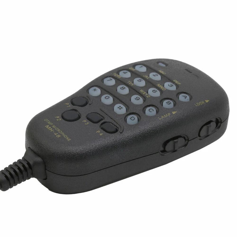 MH48A6J Mic for Yaesu FT7800R FT8800 FT8900R FT7900R FT1807 FT1907 with Coiled Cable and Four User Programmable Keys