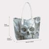 Skull Stylish Tote Bag Casual Daily Use Shoulder Bag