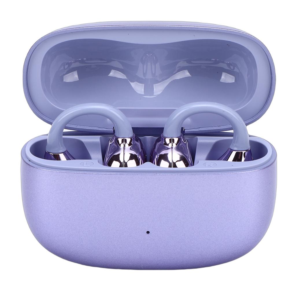 Clip On Earbuds Bluetooth V6.0 Wireless Open Earphones IPX5 Water Proof Low Latency for Fitness