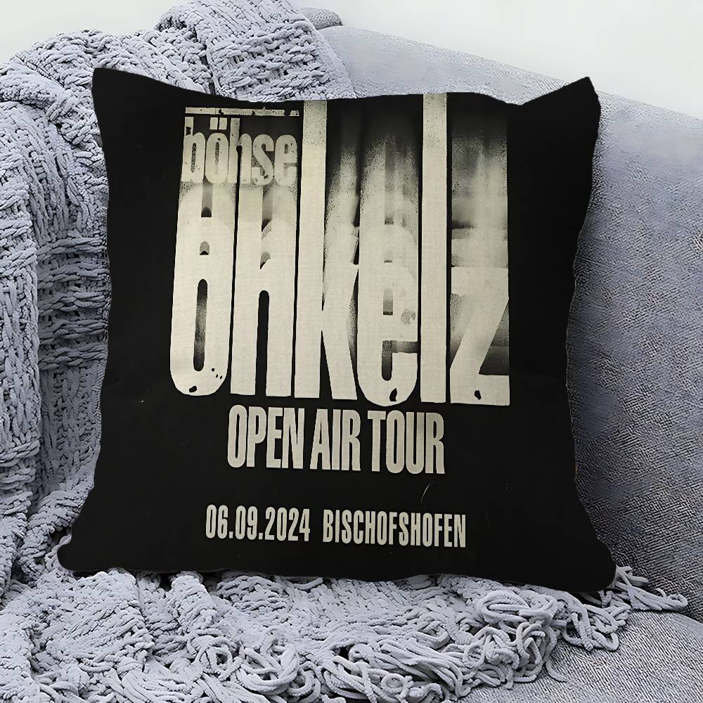 

Germany Bohse Onkelz Cushion Cover Polyester Sofa Cushions Decorative Throw Pillows Home Decoration Pillowcover 30x30 cm