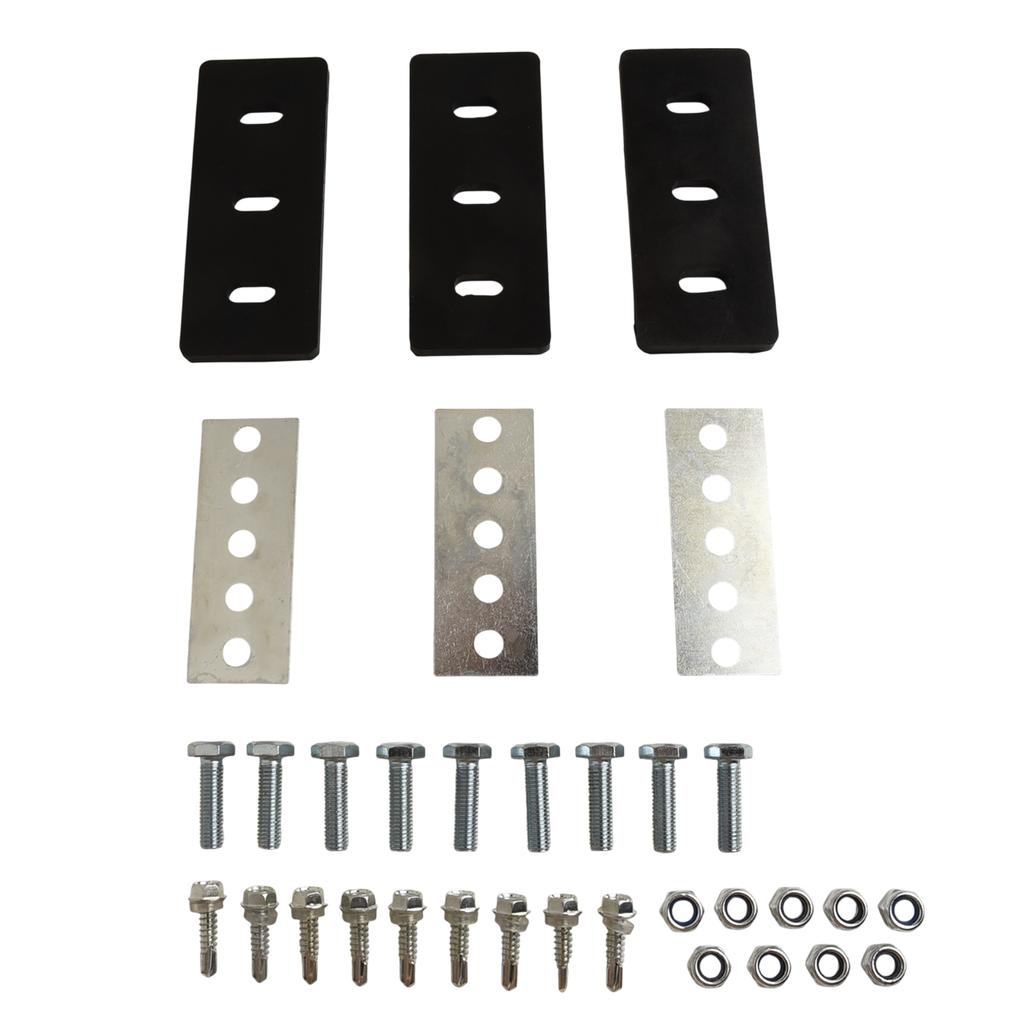 Blower Stainless Steel Parts Snow Blower Kit 3-Paddle Configuration 304 Stainless Steel Lock Nuts And Bolts SBR Rubber Material