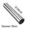 Heat-Resistant Outdoor Tent Stove Chimney Kit with Spark Arrester & Storage Bag