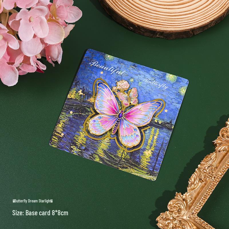 Exquisite Retro Butterfly Metal Bookmark - Elegant Literary Page Clip, Perfect Graduation Gift for Students
