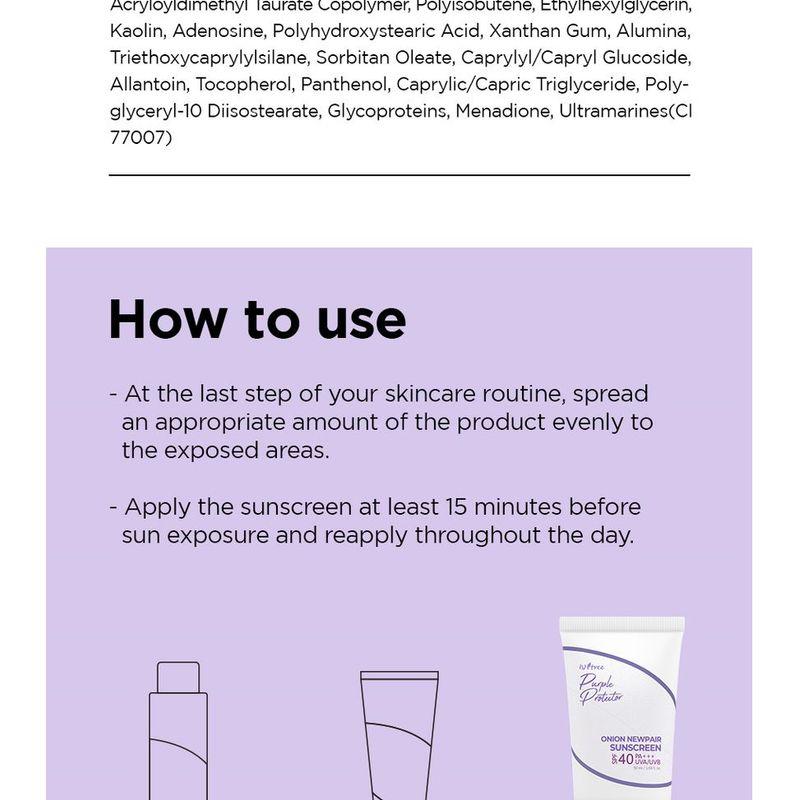 ISNTREE Onion Newpair Sunscreen Mini