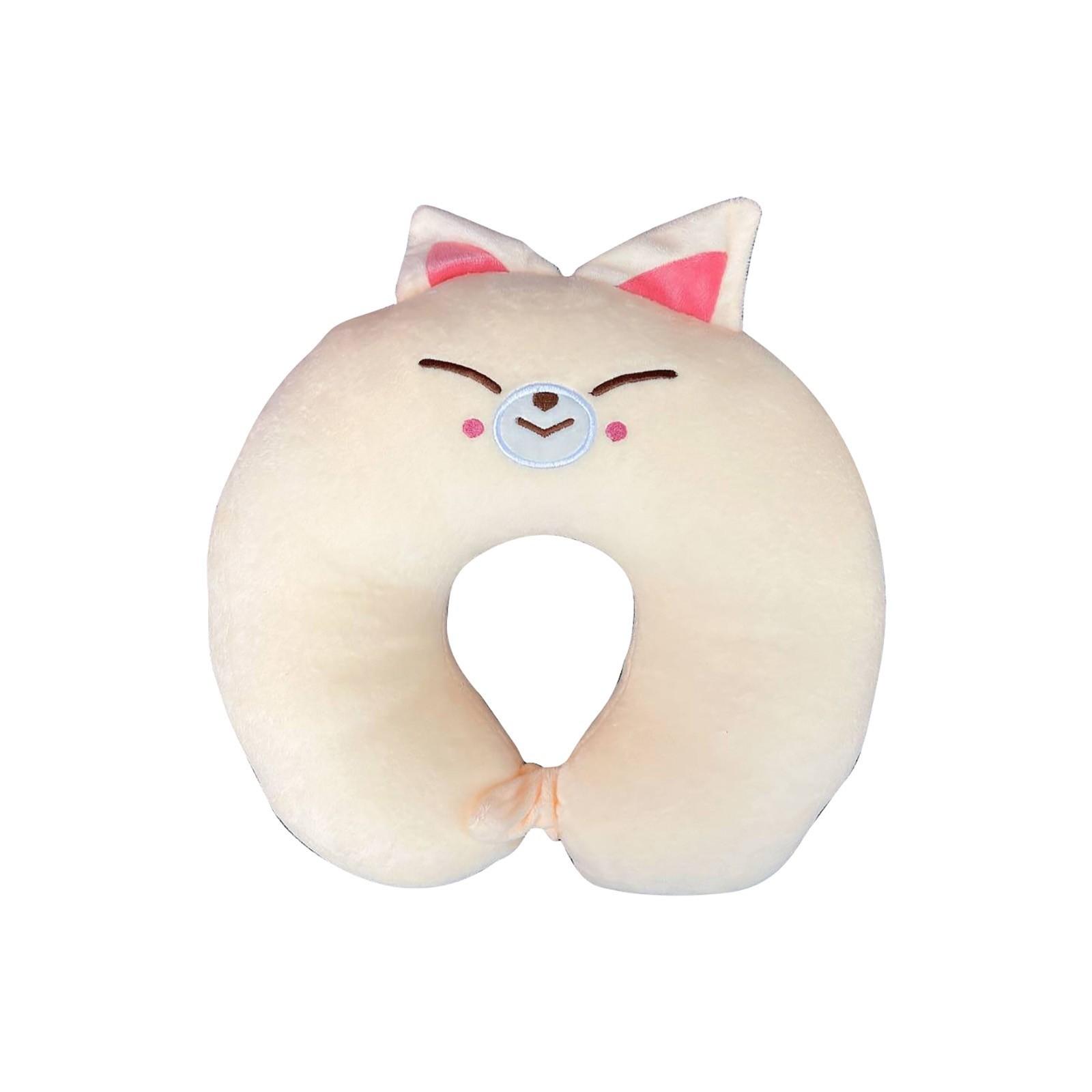 

Подушка для шеи автомобиля, подголовник автомобильного сиденья с милым мультфильмом, мягкая удобная подушка для шеи для автомобиля One Size