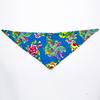 Trendy Floral Triangle Scarf for Men & Women - Outdoor Cycling, Sports, Hip-Hop Style