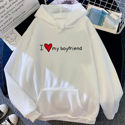Sudaderas i Love My Girlfriend para Mujer Unisex 2023 anime gráfico manga larga top sudaderas jerséis femenino gráfico chándal