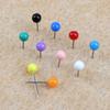 500pcs/lot Pearl Light Locating Pins 10 Color DIY Patchwork Sewing Pins Positioning Needle Garment Accessory
