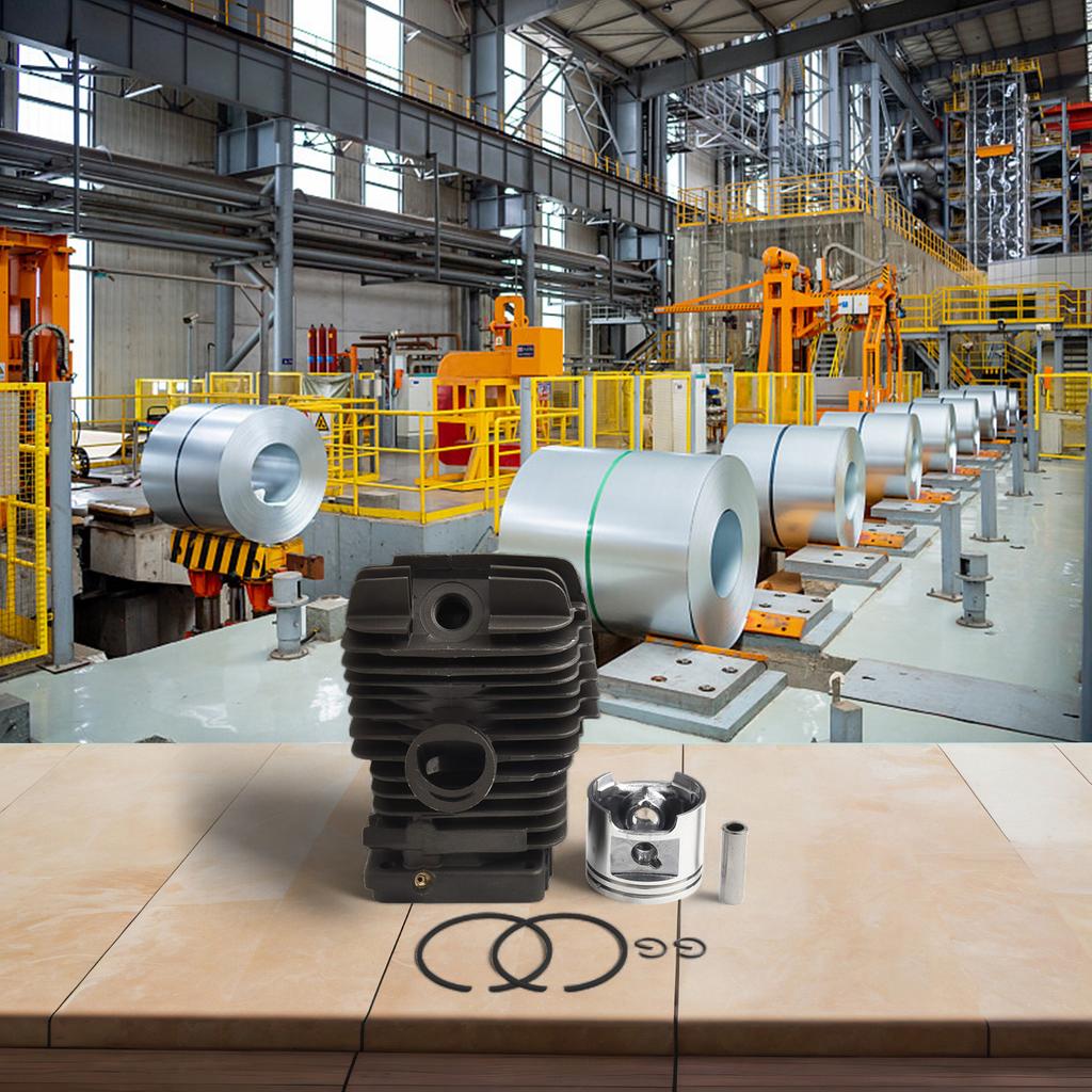 Piston Cylinder Concrete Cut-Off Saws MS390 1127 020 1216 Bore 46mm Chainsaw Models MS290 Portable Easy To Install