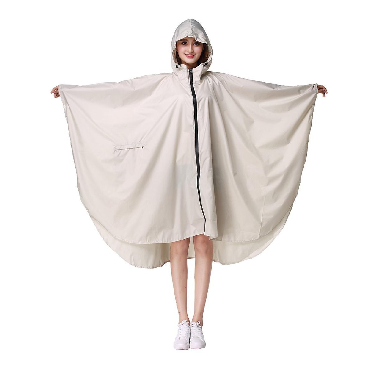 

Плащ для езды на велосипеде и пешего туризма L белый