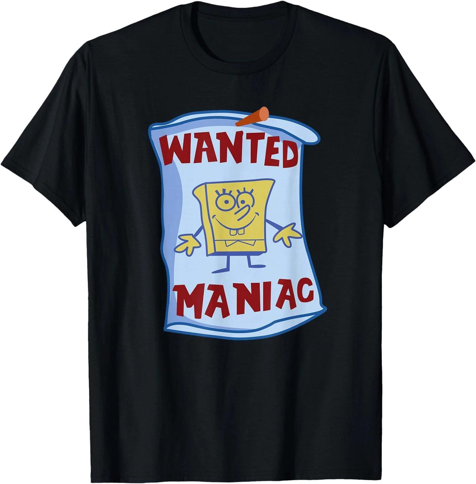 Spongebob Squarepants - Wanted: Maniac T-Shirt 3XL