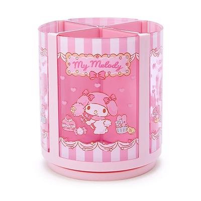 Sanrio Sanrio Θήκη Στυλό Ροζ Πλαστική My Melody Περιστρεφόμενη Θήκη Στυλό Περιστροφής 360 Μοιρών Θήκη Στυλό Θήκη για Καλλυντικά Πινέλα Μακιγιάζ Τούλι Χαρακτήρας Κατοικίδιο 213136