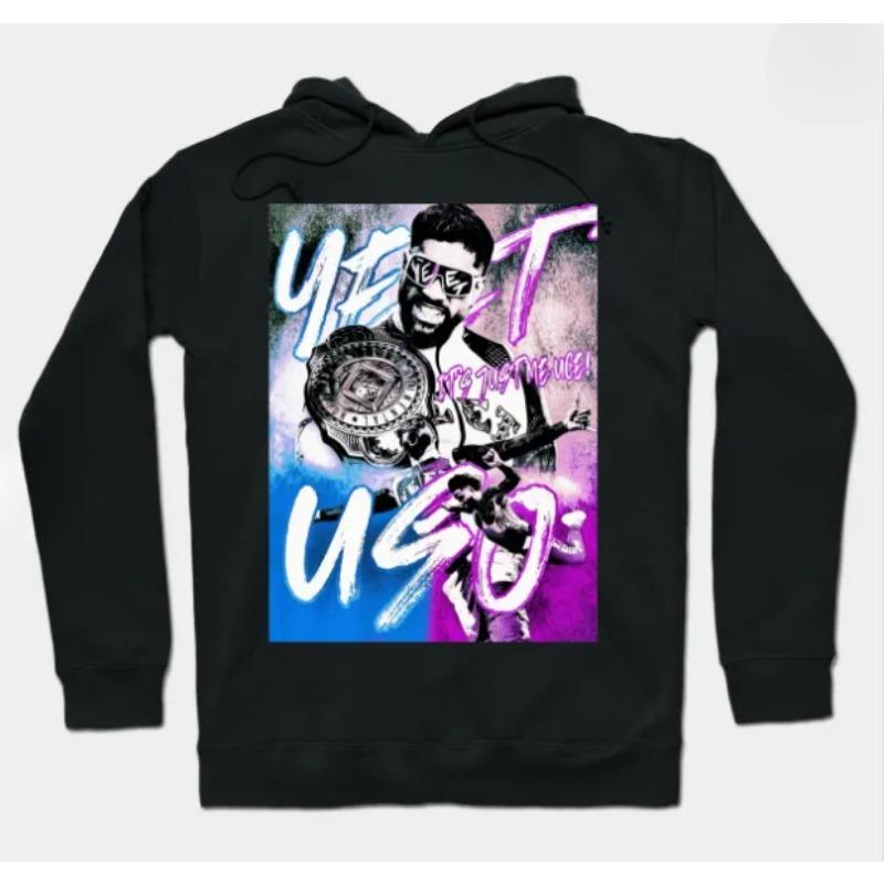 2026 Jey Uso Yeet Hoodies Merch Hooded Women/Men Fashion Casual Streetwear Sweatshirts Clothing Fashion Hoodie Outwear