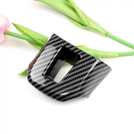 ABS Carbon Steering Wheel Buttom Cover For VW Golf 2009 - 2013 Jetta 2011 - 2014