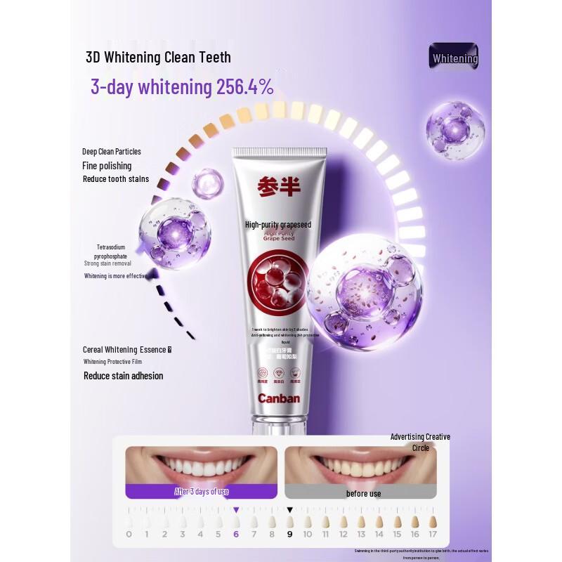Cen Ban Grape & Pear Whitening Toothpaste