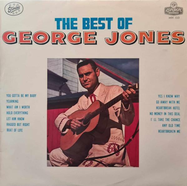 LP Record GEORGE JONES  The Best Of George Jones MH155 London Records 1964 Japan CountryFolk Used