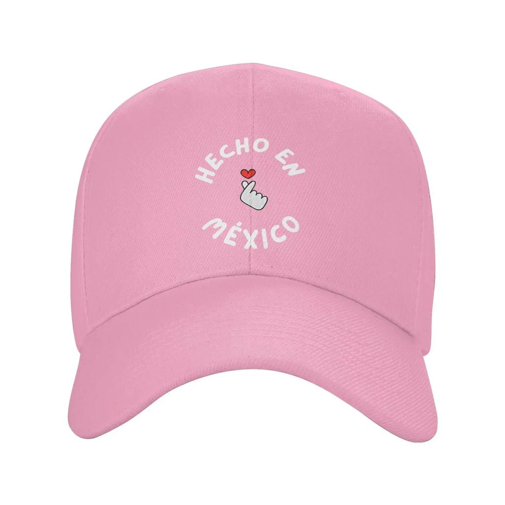 Men Women Hecho En Mexico Outfits Baseball Caps Love Snapback Cap Classic Daily Wear Adjustable