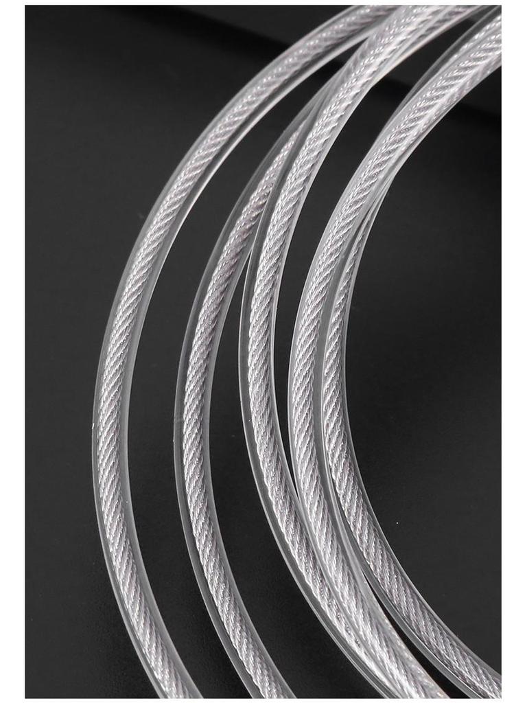 4/5mm Wear-Resistant Steel Wire Rope for Hand-Cranked Grinding Machines - Complete Set with Stainless Steel Cable